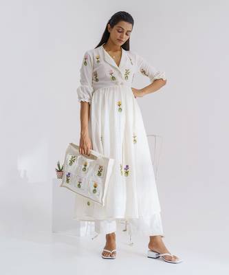 Beige Moonlight Dress Set 1