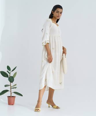 Pearl White Moondrop Dress 2