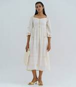 Pearl White Moondrop Dress