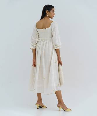 Pearl White Moondrop Dress 3