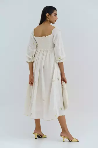 Pearl White Moondrop Dress