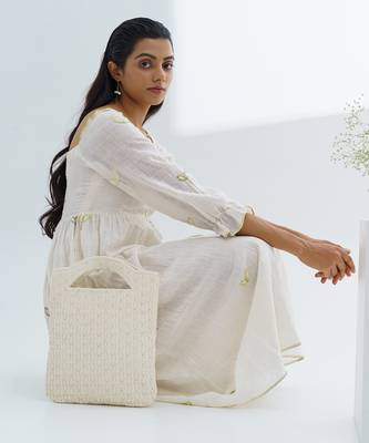 Pearl White Moondrop Dress 4
