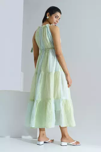 Multicolred Firefly Dress