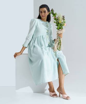 Aqua Blue Marine Dress 2