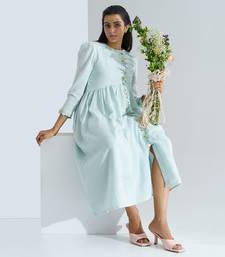 Aqua Blue Marine Dress