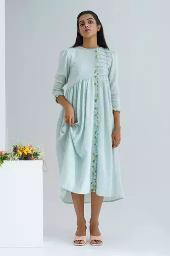 Aqua Blue Marine Dress