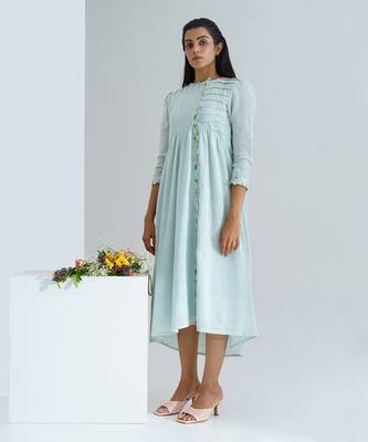 Aqua Blue Marine Dress 1
