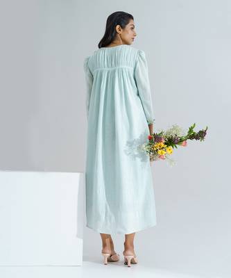 Aqua Blue Marine Dress 5