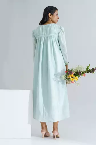 Aqua Blue Marine Dress