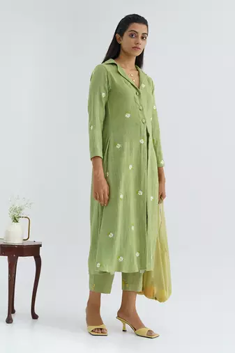 Green Daisy Coast Dress Set