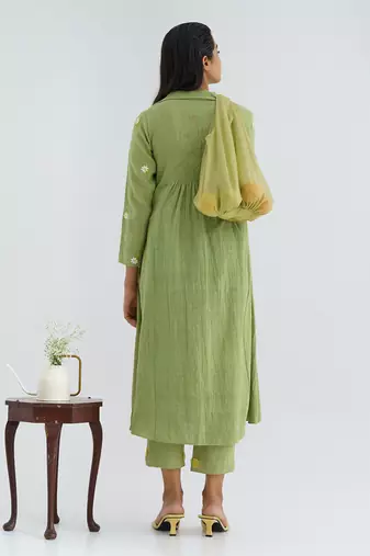 Green Daisy Coast Dress Set