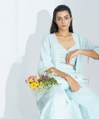 Sky Blue Aquaria Dress Set 4