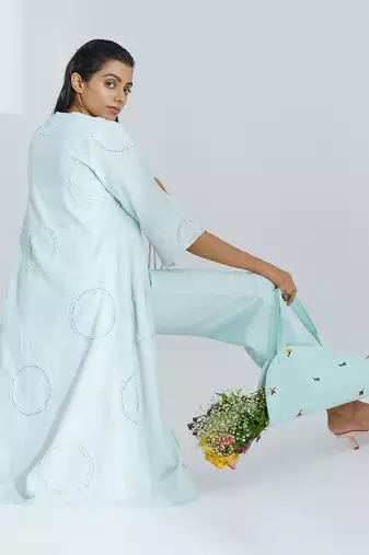 Sky Blue Aquaria Dress Set