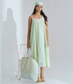 Light Green Sea Coast Dress