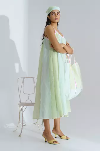 Light Green Sea Coast Dress