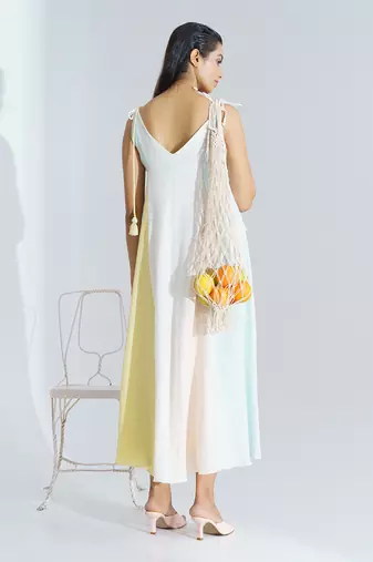 Multicolor Marshmallow Dress