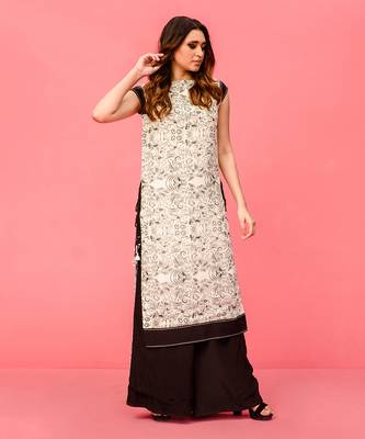 Kurta with flared pants 1