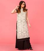 Kurta with flared pants