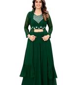 Women Embroidered Georgette Anarkali Kurta