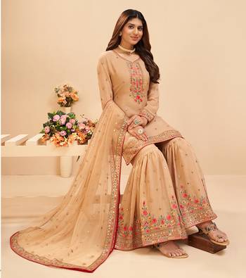 Chiku embroidered georgette salwar 2