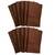 Lushomes Brown Super Soft and Fluffy Hand Towels (Size: 16 x 24 Inches, Pack of 12, 450 GSM)