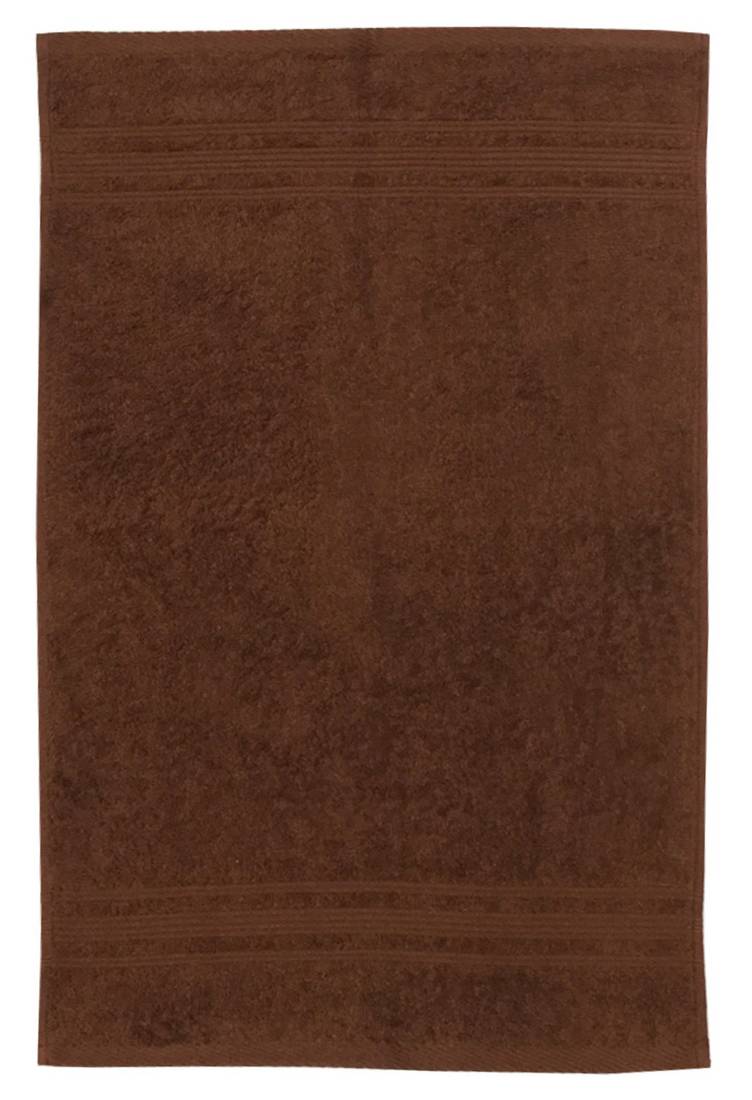 Lushomes Brown Super Soft and Fluffy Hand Towels (Size: 16 x 24 Inches, Pack of 12, 450 GSM)
