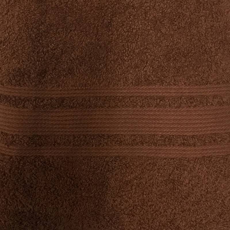 Lushomes Brown Super Soft and Fluffy Hand Towels (Size: 16 x 24 Inches, Pack of 12, 450 GSM)