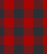  Buffalo Checks Red & Black Plaid Dining Table Cover Cloth (Size 60 inch Round, 6 Seater Round/Oval Table Cloth)