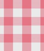 Lushomes Buffalo Checks Baby Pink Plaid Dining Table Cover Cloth (Size 60 inch Round, 6 Seater Round/Oval Table Cloth)