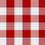 Lushomes Buffalo Checks Red Plaid Dining Table Cover Cloth (Size 60 inch Round, 6 Seater Round/Oval Table Cloth)