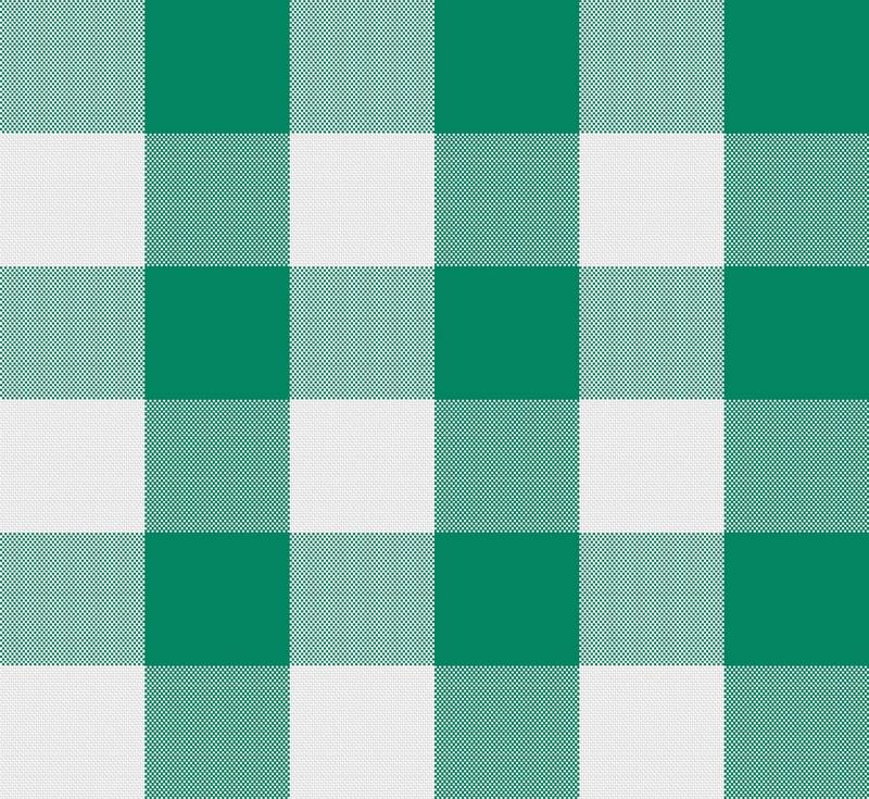 Lushomes Buffalo Checks Parrot Green Plaid Dining Table Cover Cloth (Size 40 x 40 , Side Table Cloth)