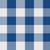 Lushomes Buffalo Checks Royal Blue Plaid Dining Table Cover Cloth (Size 60 x 84 inches, 6 Seater Table Cloth)