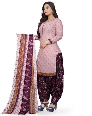 Rajnandini Pink printed cotton salwar 3