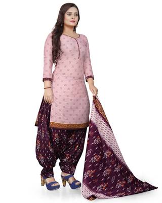 Rajnandini Pink printed cotton salwar 4