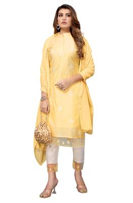Pink embroidered chanderi salwar 3