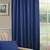Lushomes Polyester Navy Blue Matka Silk Curtain for Long Door (54 x 108 inches, Single pc)