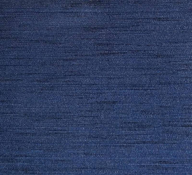 Lushomes Polyester Navy Blue Matka Silk Curtain for Long Door (54 x 108 inches, Single pc)