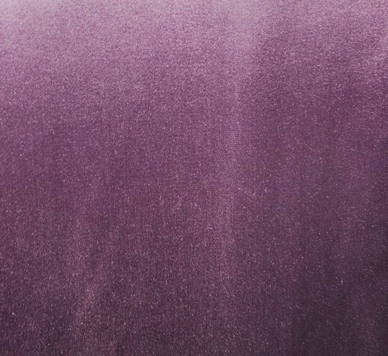 Lushomes Polyester Purple Satin Plain Long Door Curtain with 8 Metal Eyelets (54 x 108 inches, Single pc)