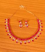 Red ruby  necklace-sets