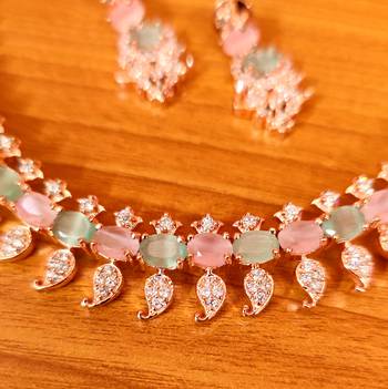 Multicolor onyx necklace-sets 2