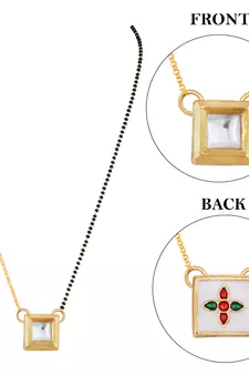 Gold mangalsutra