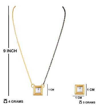 Gold mangalsutra 4