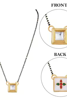 Gold mangalsutra