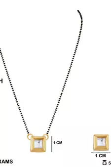 Gold mangalsutra
