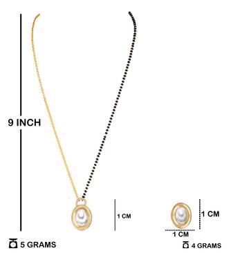 Gold mangalsutra 4