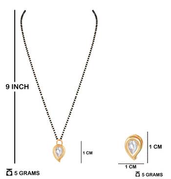 Gold mangalsutra 4