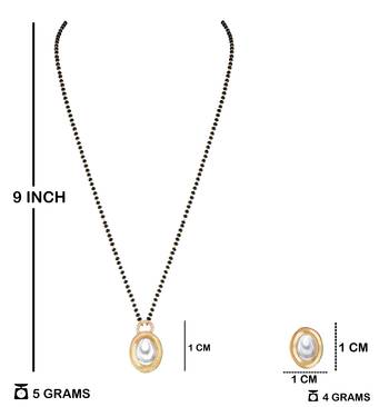 Gold mangalsutra 4