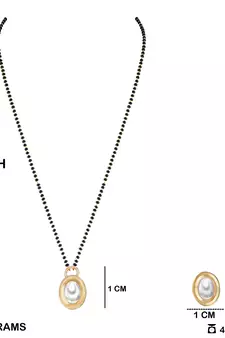 Gold mangalsutra