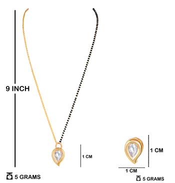 Gold mangalsutra 4