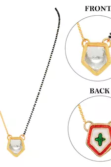 Gold mangalsutra